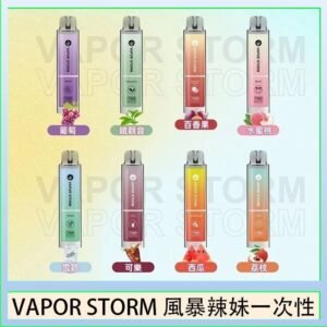 VAPOR STORM風暴辣妹一次性主機充電7500口（5%）