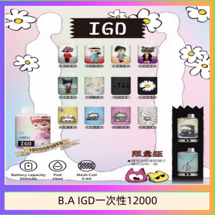B.A IGD12000口 電子煙