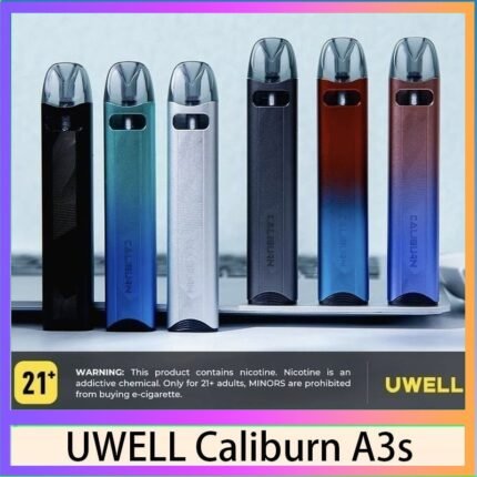 UWELL Caliburn A3S咖哩棒A3S POD電子煙主機官網評價說明書